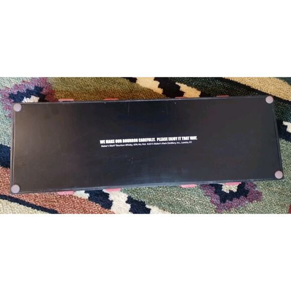 Maker’s Mark Bourbon Whiskey Wood Condiment Drink Garnish Fruit Bar Caddy NEW! - Picture 9 of 14